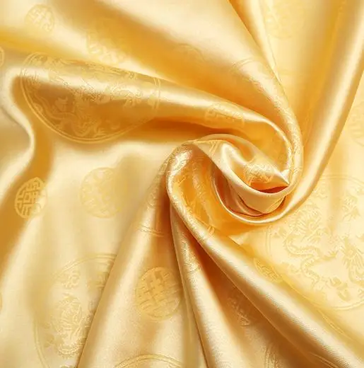 120 см * 100 дракон жаккардовая шелковая атласная ткань супер мягкая антикварная