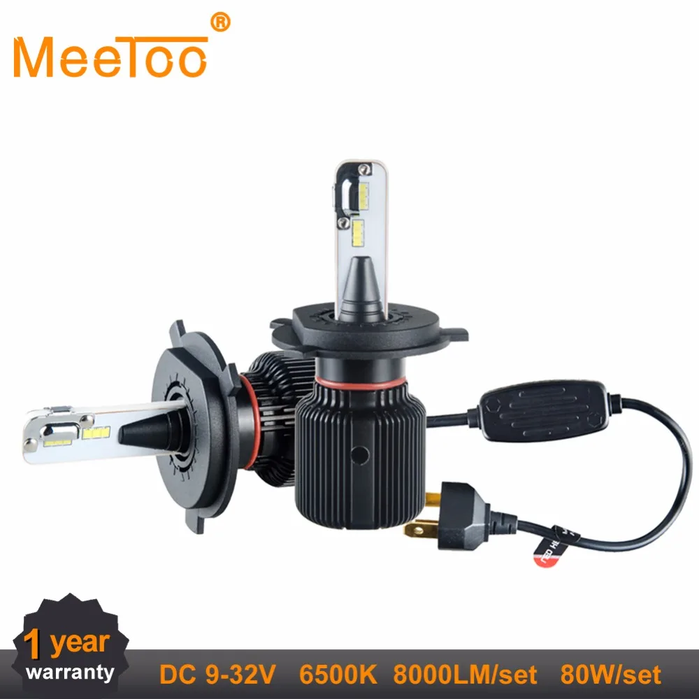 Мини H4 светодиодный Canbus H7 Автомобильный фары лампы 8000LM H1 H11 9005 HB3 9006 HB4 H13 6500 K HIR2 12 V