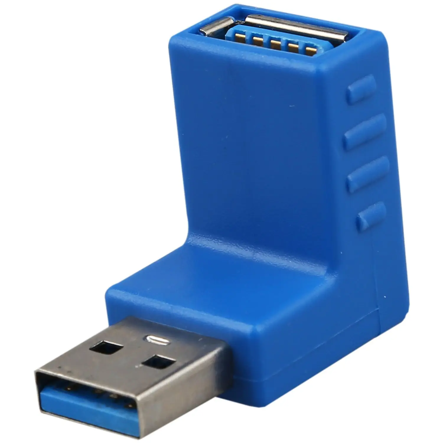 Новый 2 Pack USB 3 0 A папа к гнезду M/F 90 градусов угловой адаптер переходник