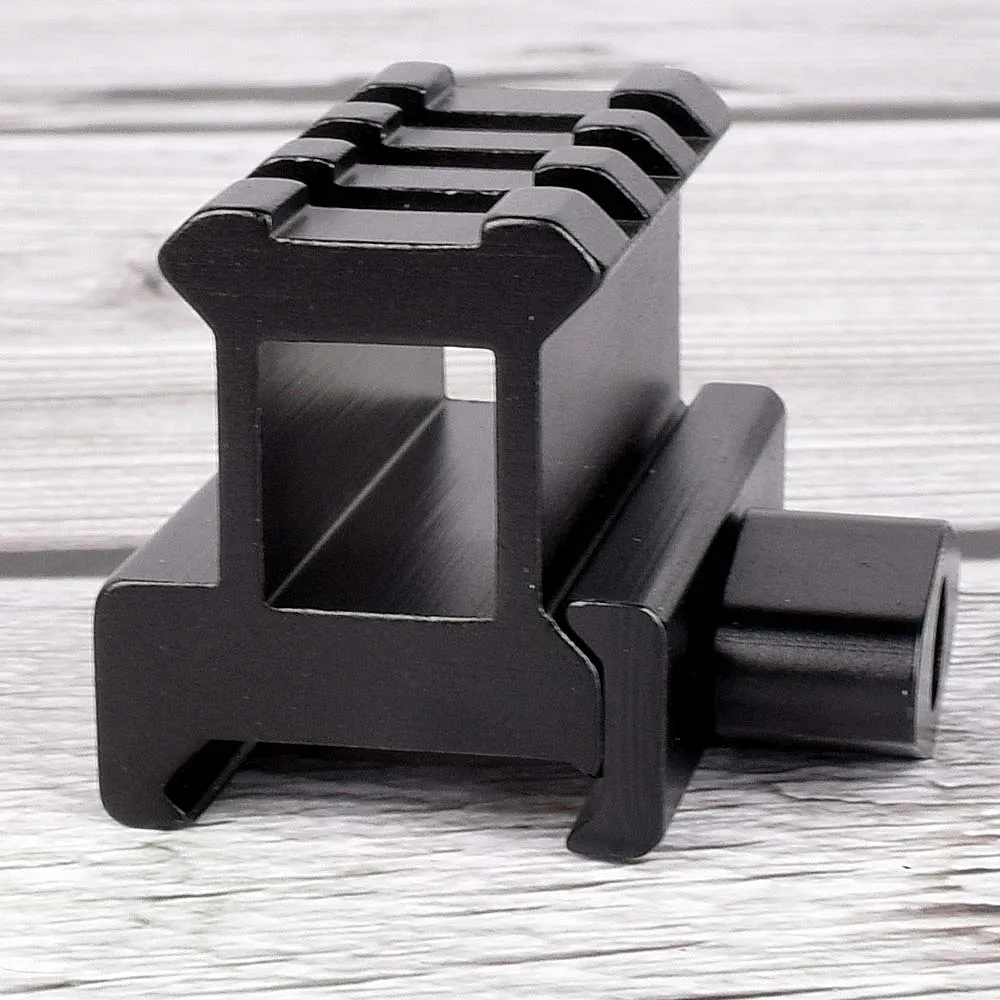 

1PC 3 slot Small 0.5 1 inch scope rail mount High Profile Riser Mount with scope mount extend 20mm Dovetail extend rise mount