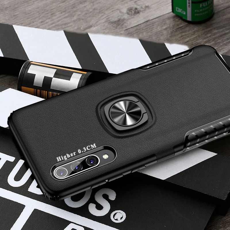 Yeuzoe For Xiaomi Mi 9 se Case Luxury Metal Ring Car Stand Silicone for Mi9 Phone Cover capa |