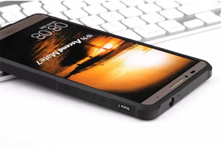 Чехол для телефона huawei Ascend mate 7 высококачественный силиконовый жесткий защитный