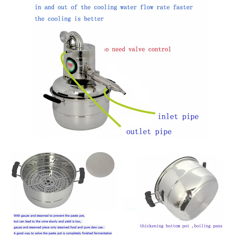 Дистиллятор воды для виски 15 л|Миксеры| |