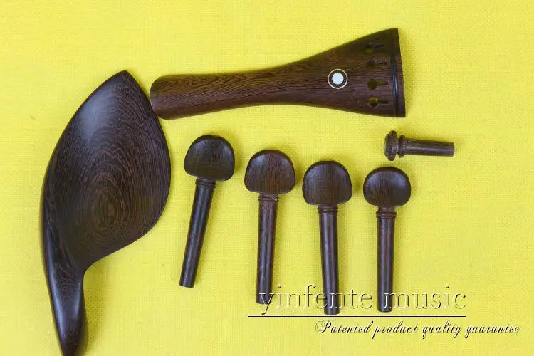 

New 1 set Chicken wing wood 4 string violin parts wood 4/4 violin accessories 1#