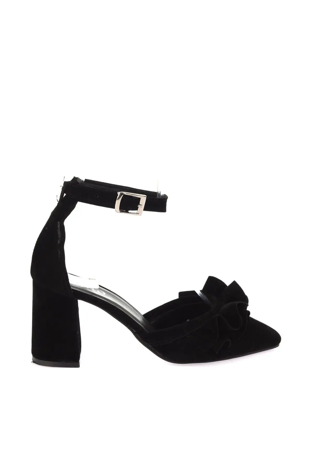 Soho Black Suede Women 'S High-Heeled Shoes 12840 | Обувь