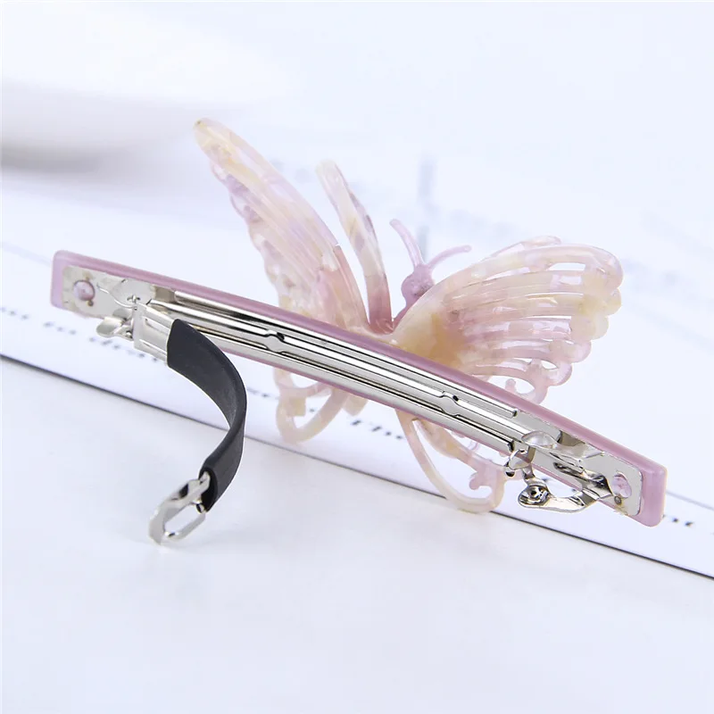 Новинка 2020 модные женские заколки для волос стразы девочек изысканные бабочки