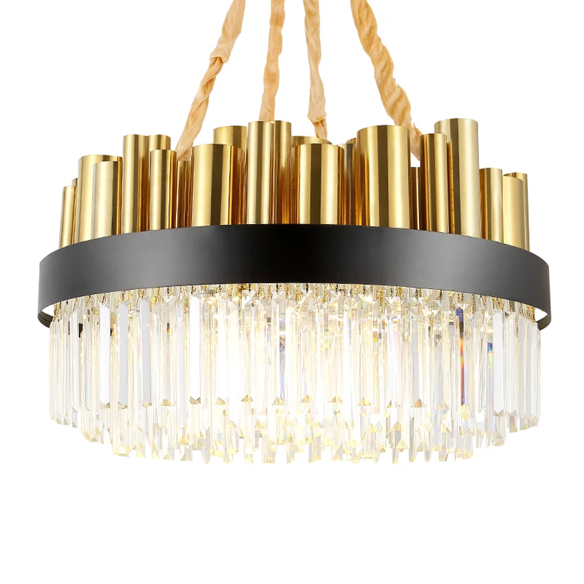 Lustre Crystal Morden Chandelier Lighting Fixture Luxury for Living Room Dining Lounge Hanging Lamp Led light luminaire | Лампы и