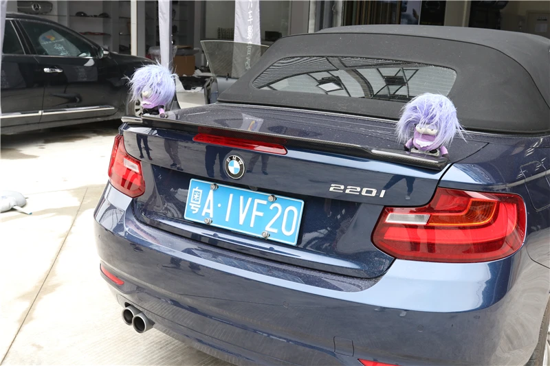 Спойлер из углеродного волокна для BMW 2 серии F22 F23 M2 F87 2014-2019 высококачественные