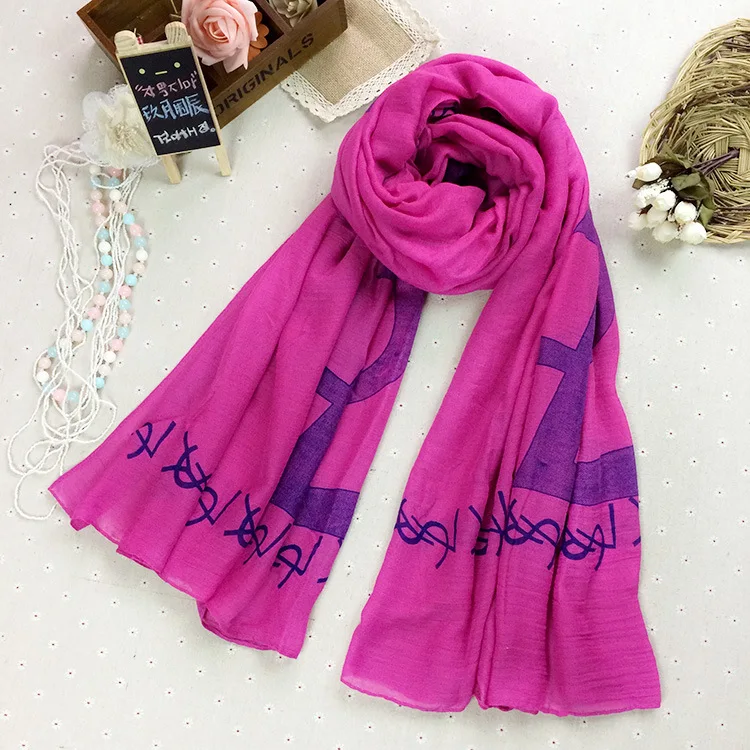 Женская printe вискоза шарф шаль wrap мусульманский хиджаб пляж Глушитель популярный