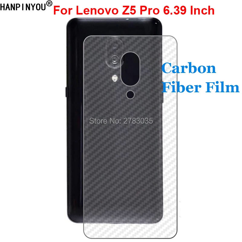 Для Lenovo Z5 Pro 6 39 &quotпрочная защитная 3d пленка из углеродного волокна с защитой от