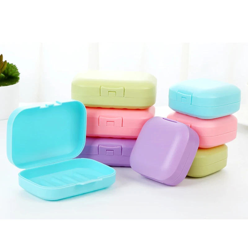 Мини органайзер для мыла кухни и ванной портативная дорожная коробка хранения