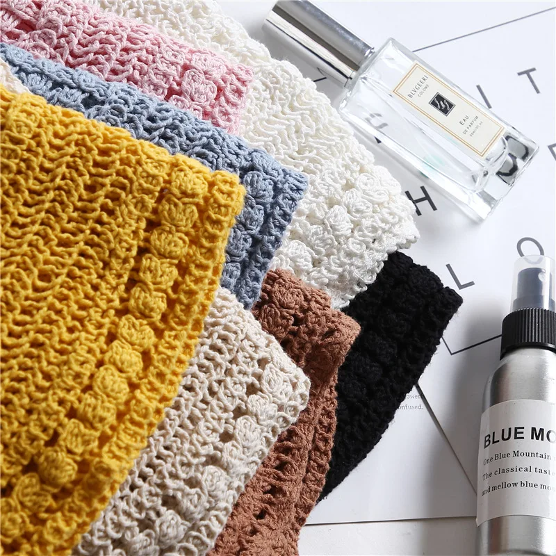 2019 Новое поступление летний Вязаный топ в Корейском стиле сексуальный пляжный