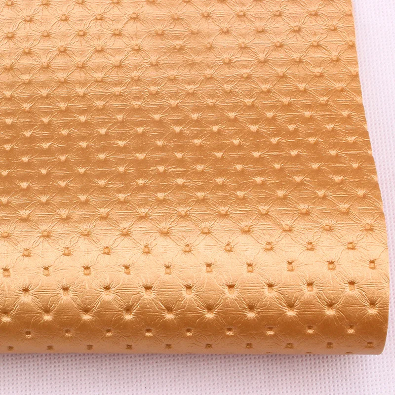 2 Lychee Life A4 Embossed Dot PU Leather Fabric High Quality Synthetic Leather DIY Sewing Material for Handmade Crafts - Цвет: 2