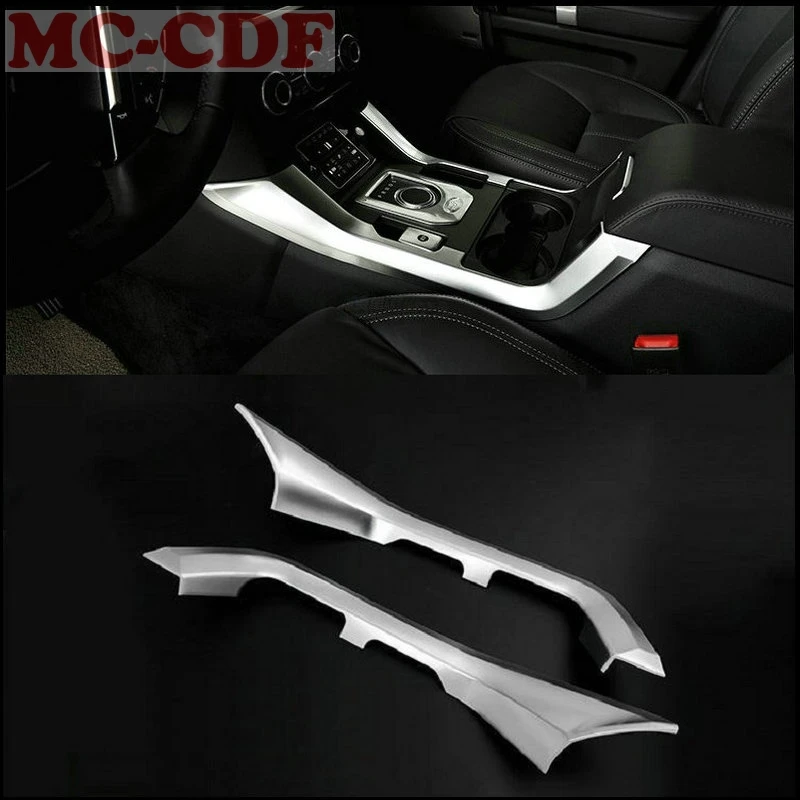 For Land Rover Discovery 4 Car Central Console Side Strips Trim Cover StylingAuto Interior Accessories 2Pcs/set | Автомобили и