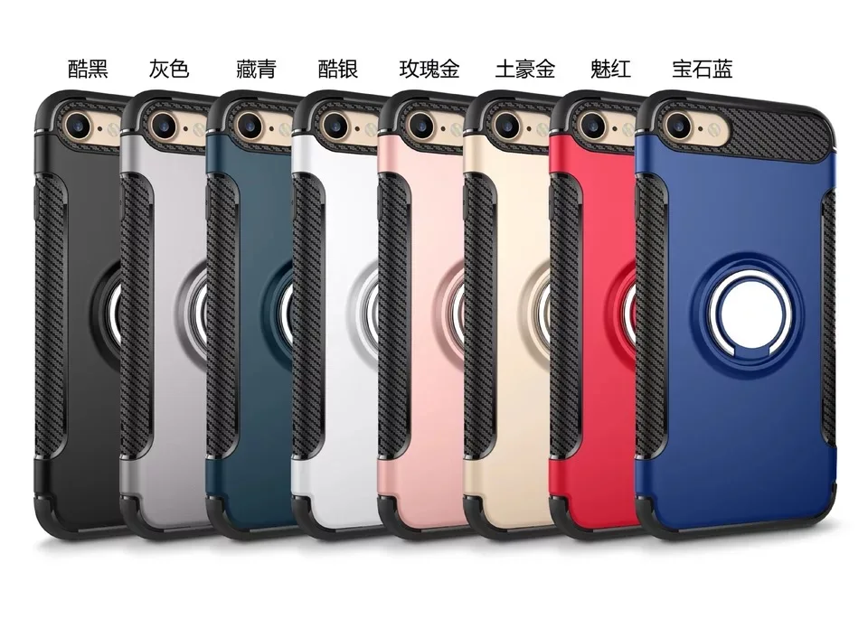 Роскошный Жесткий пластиковый Чехол для iPhone 7 чехол iphone 6 6S 6PLUS 5 SEcover Мягкий ТПУ
