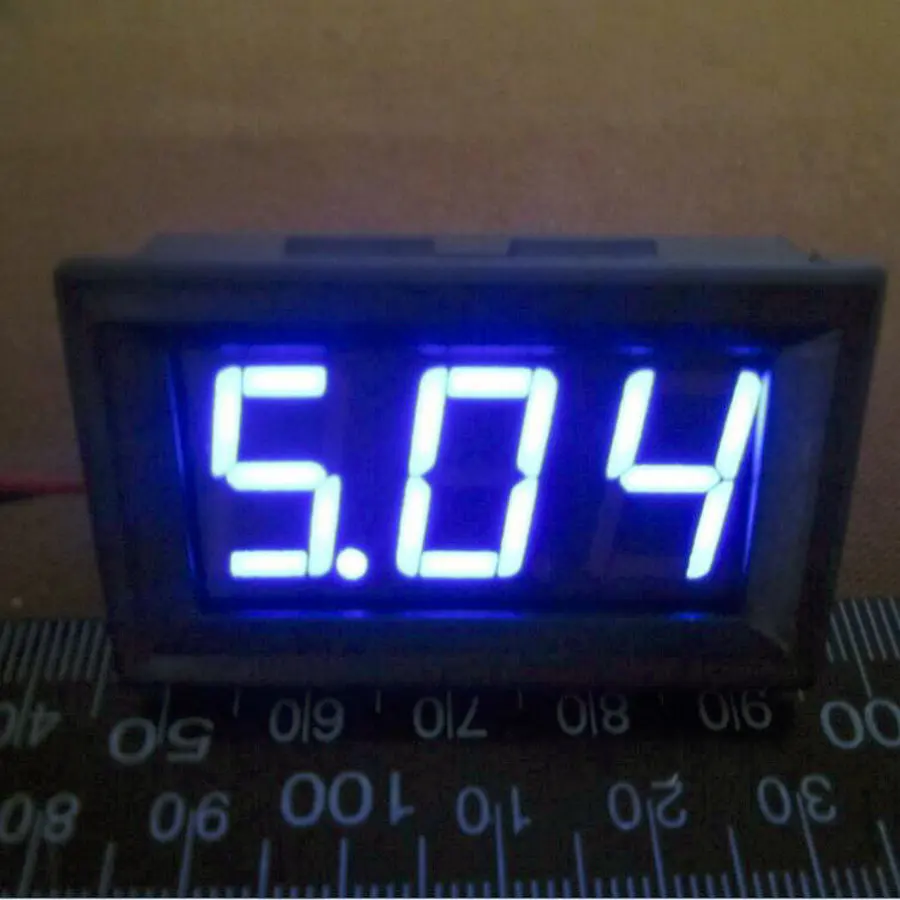 Вольтметр цифровой с ЖК дисплеем 0 56 дюйма 4 5 30 В постоянного тока 20 шт.|digital voltmeter|lcd