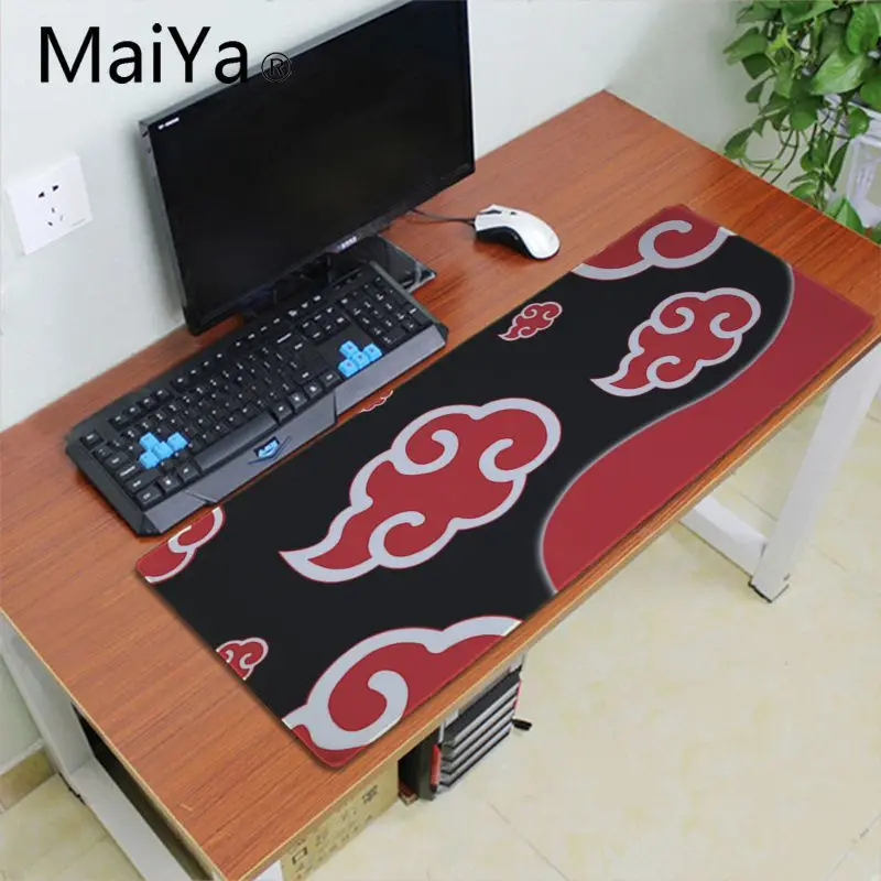Maiya Naruto Японские Аниме Игровые мыши для ноутбука коврик для мыши фиксирующий край игровой коврик для мышки с Аниме Коврик для мыши коврик скорость планшет коврик для мыши