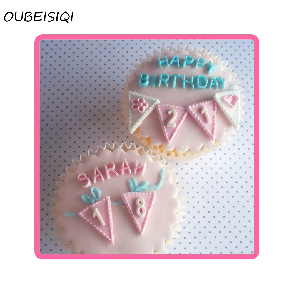 3D Рассыпчатая цифра буквы английского алфавита силиконовая форма для выпечки