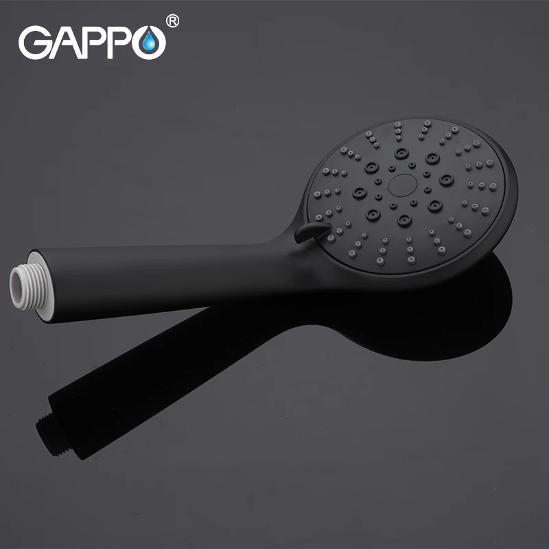 Gappo набор для душа черный Термостатический смеситель холодной и горячей