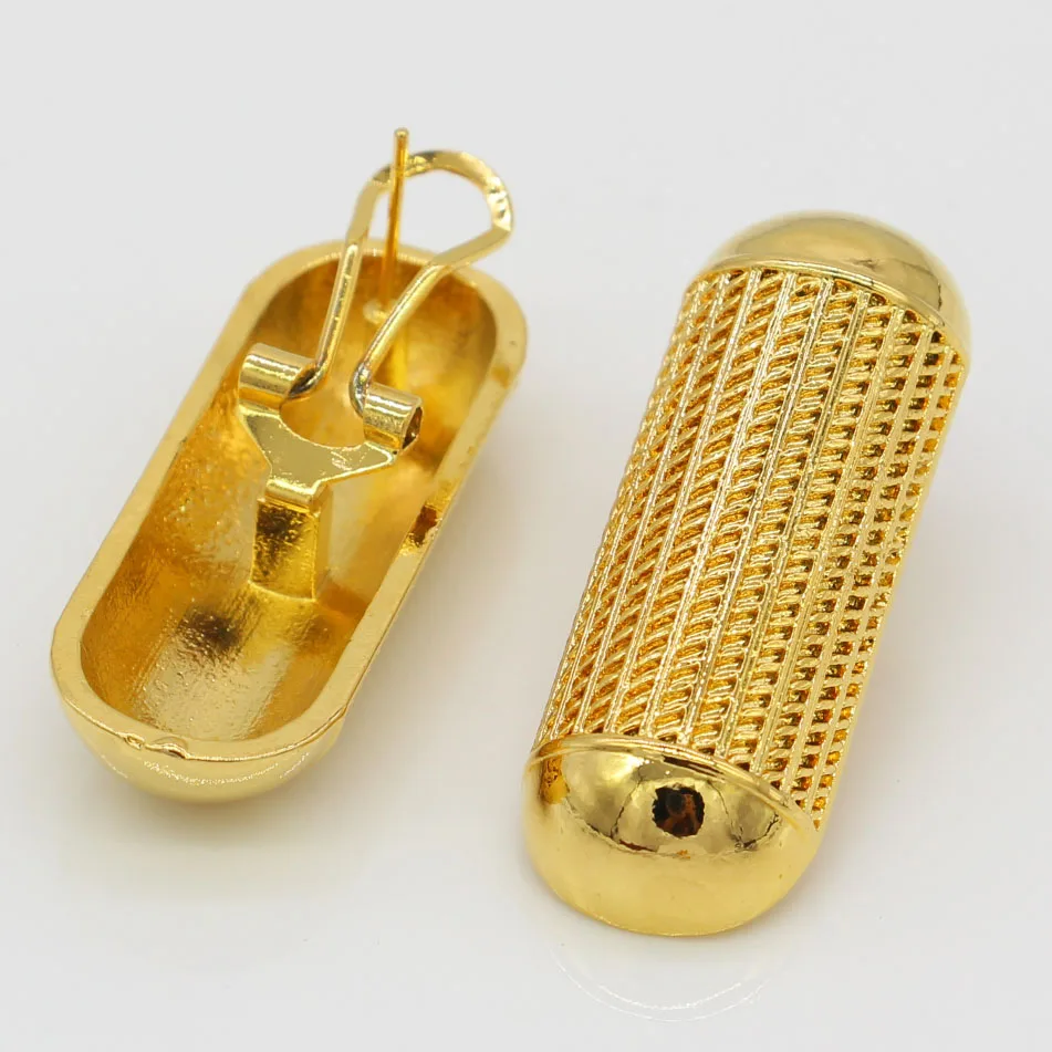 Новый комплект ювелирных изделий для невесты из Эфиопии золотого цвета