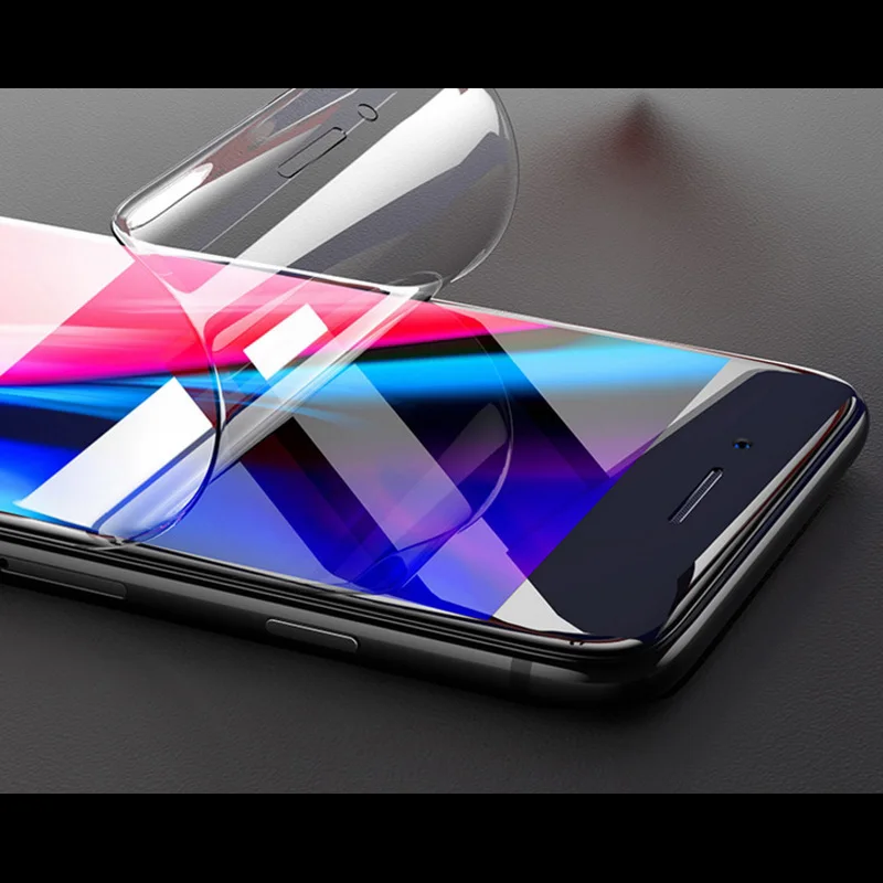 Полное покрытие мягкая Гидрогелевая пленка для huawei P20 Lite Pro Honor 10 V10 7X 8C Nova защитная пленка(не стекло