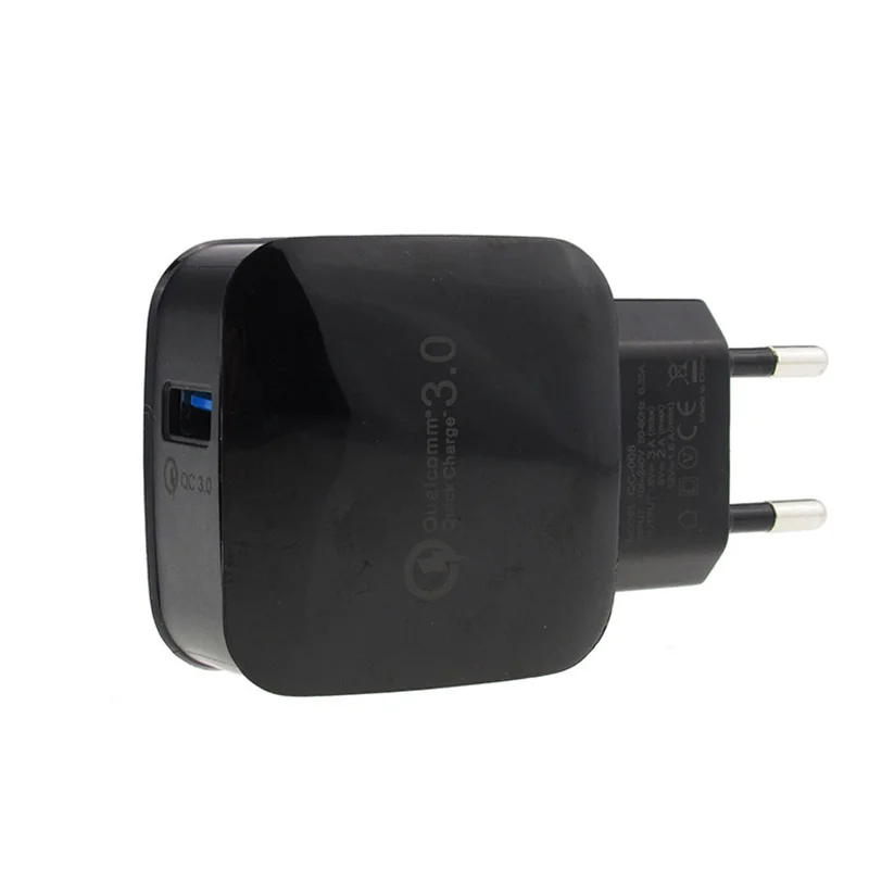 Быстрое зарядное устройство Портативный настенный USB адаптер Быстрая зарядка 3 0