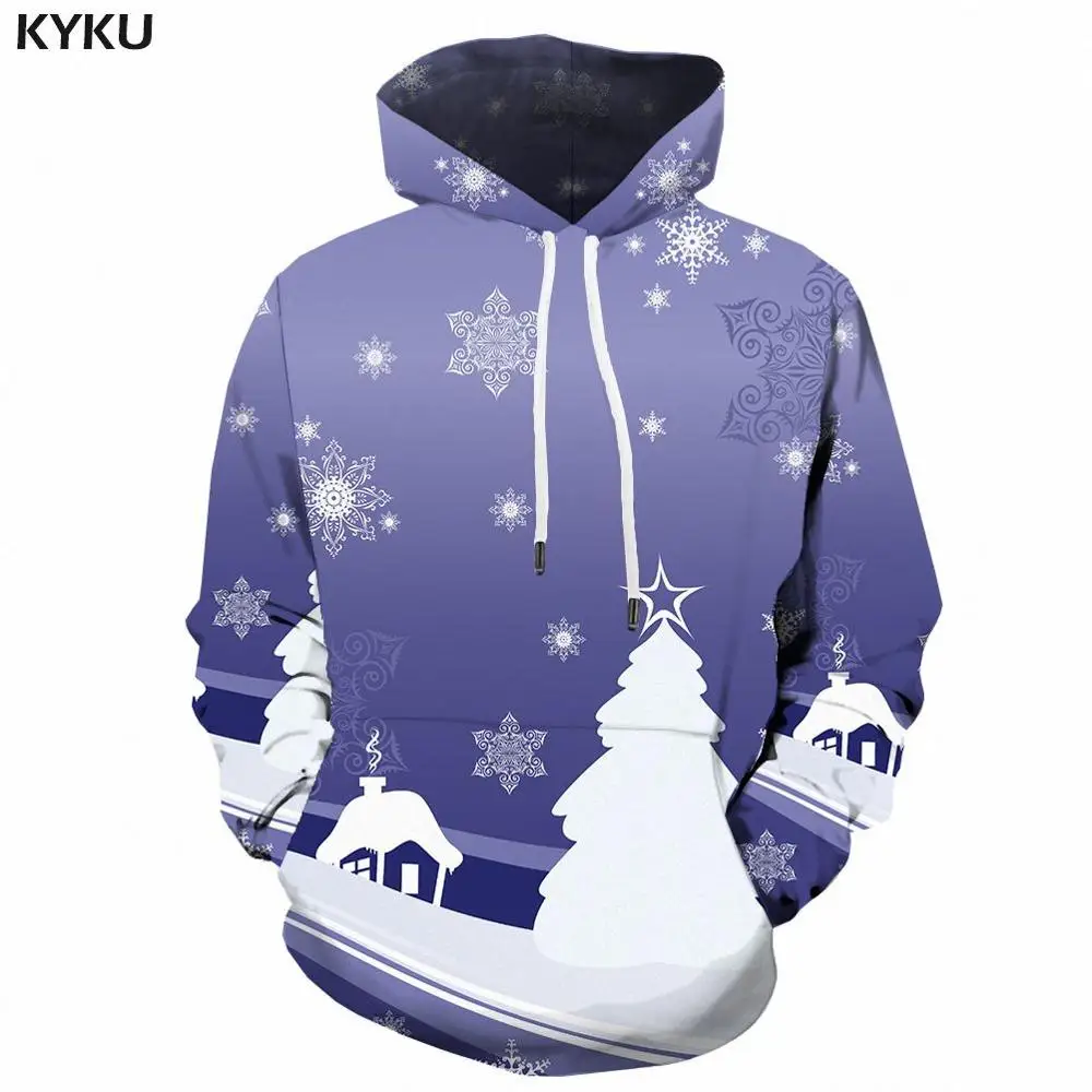 3d hoodies 02 KYKU, Рождественские толстовки, Мужская толстовка, красный, хип-хоп, 3d принт, худи, Рождественские толстовки со снежинками, пуловер с капюшоном, забавная мужская одежда - Цвет: 3d hoodies 02