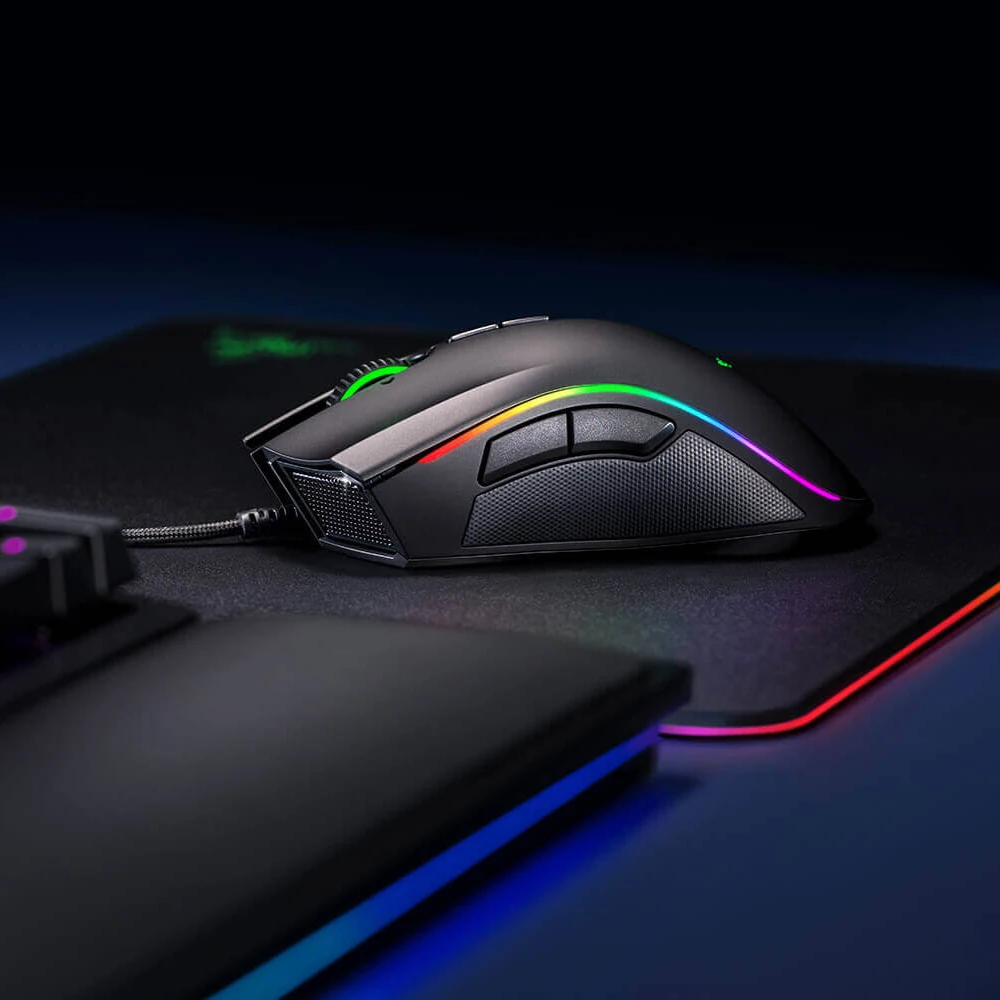 Проводная игровая мышь Razer Mamba Elite оригинальный геймерский ПК с расширенным