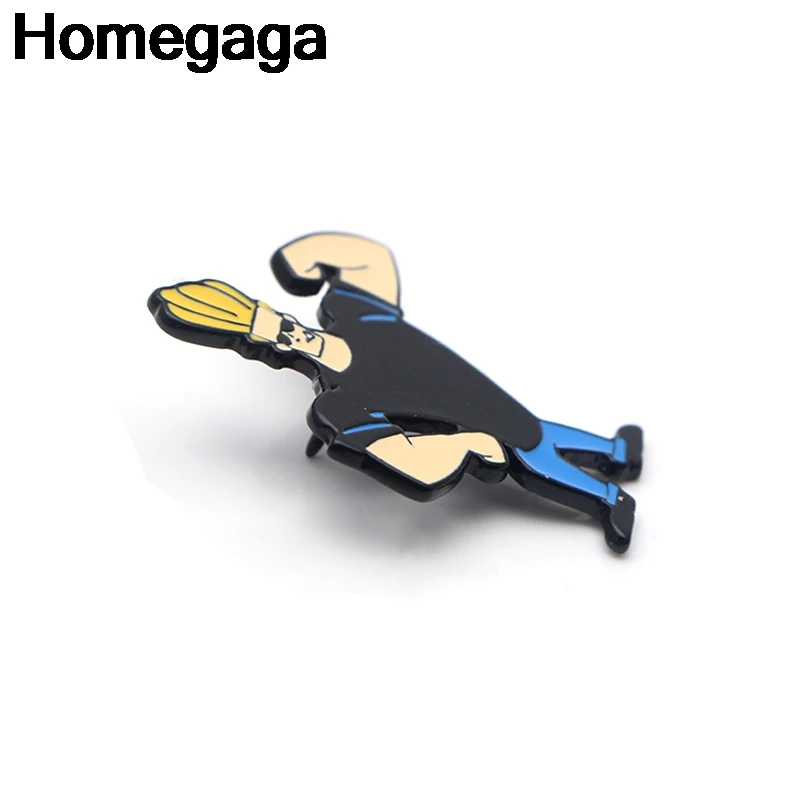 Homegaga цинковый сплав галстук булавки женская сумка рюкзак броши для обуви значки