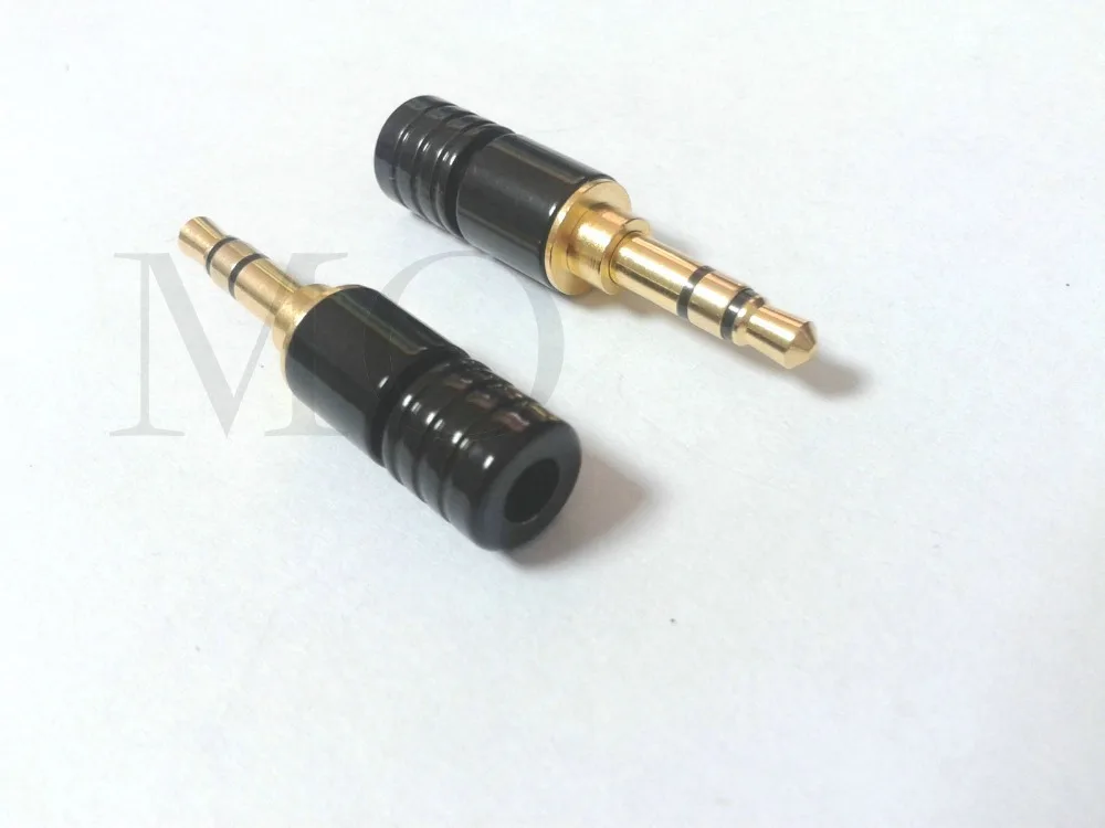 10 шт. медный 3 5 мм стерео штекер паяльный Разъем DIY|connector diy|connector 3.5mmconnector plug |