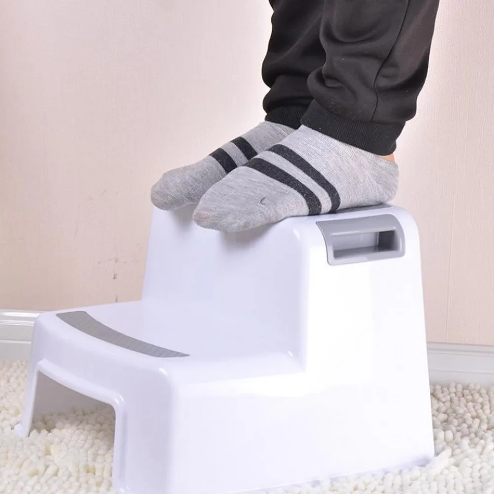 Домашний толстый пластиковый детский табурет для детского сада мытья ног