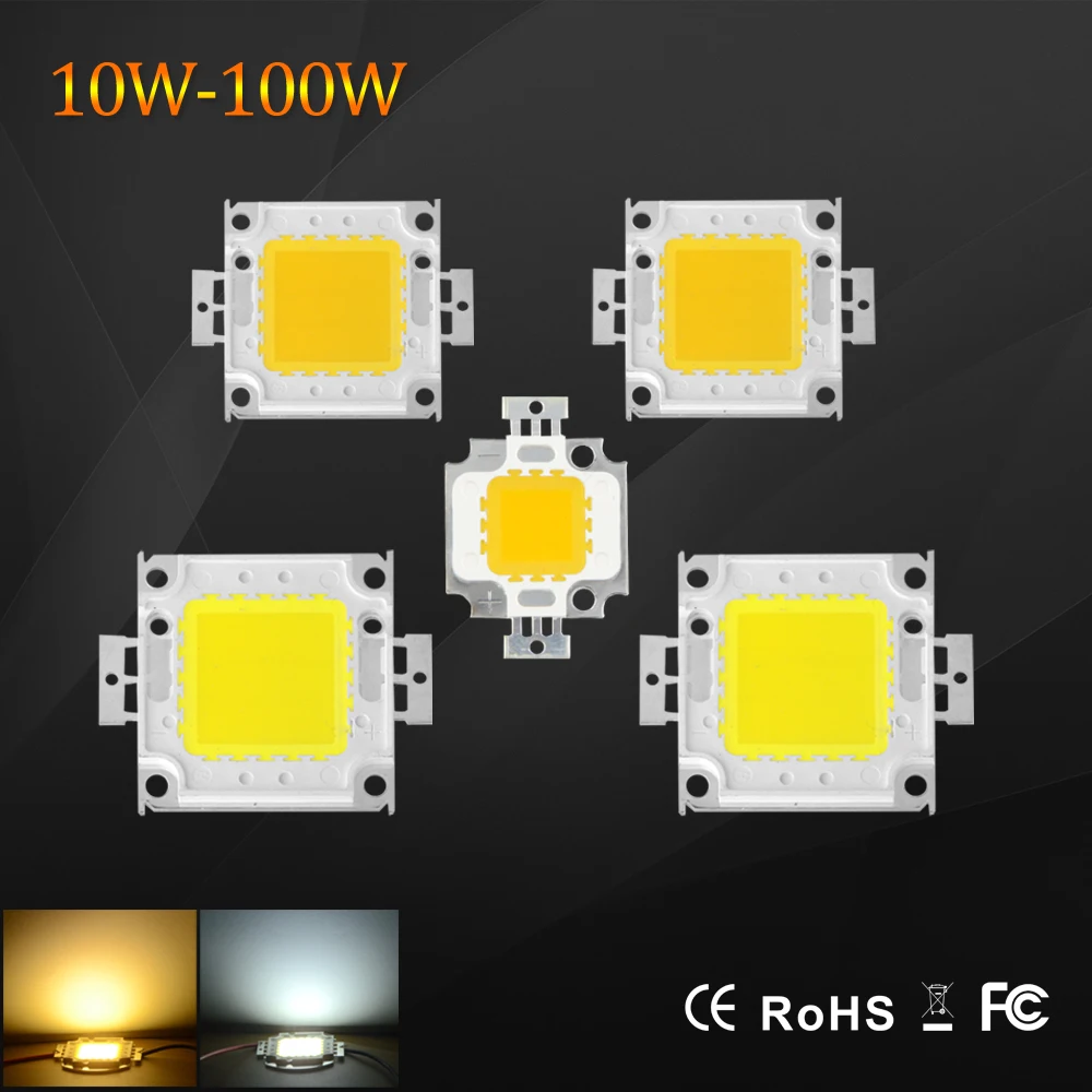 Светодиодные Cob лампы Vacamm 10 шт. SMD 10/20/30/50/100 Вт|cob lamp|led cob lamplamp white |
