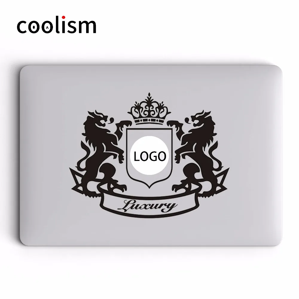 Королевский значок льва виниловая наклейка на ноутбук для Apple MacBook Air 13 Pro Retina 11 12 15