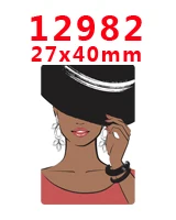 12982 30 шт мультфильм персонаж плоское украшение из смолы PR 12458 - Цвет: 12982
