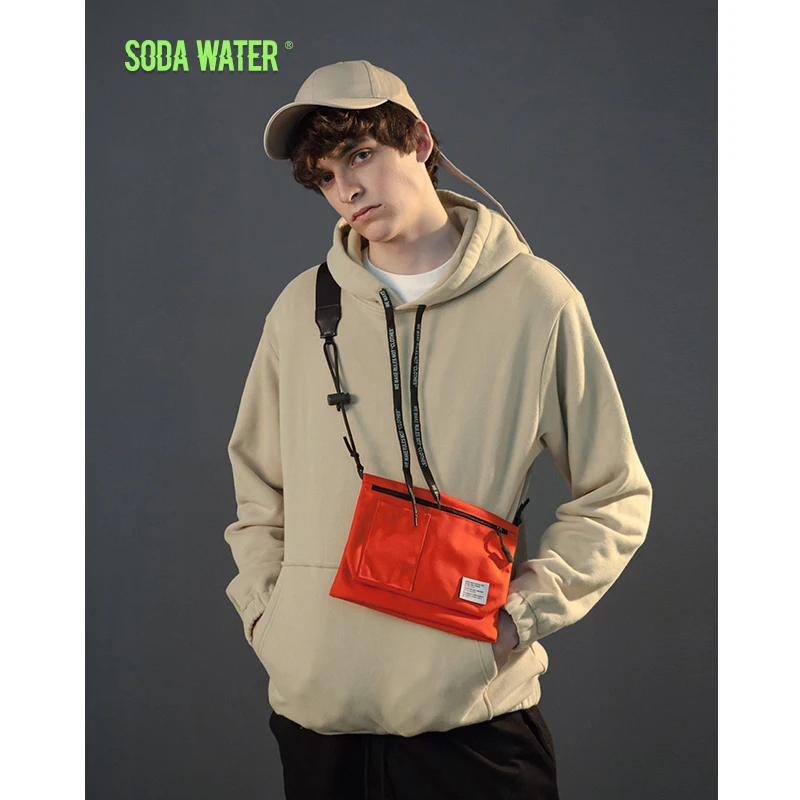 Толстовка SODAWATER Мужская с капюшоном теплая весенне-осенняя 2020 | одежда
