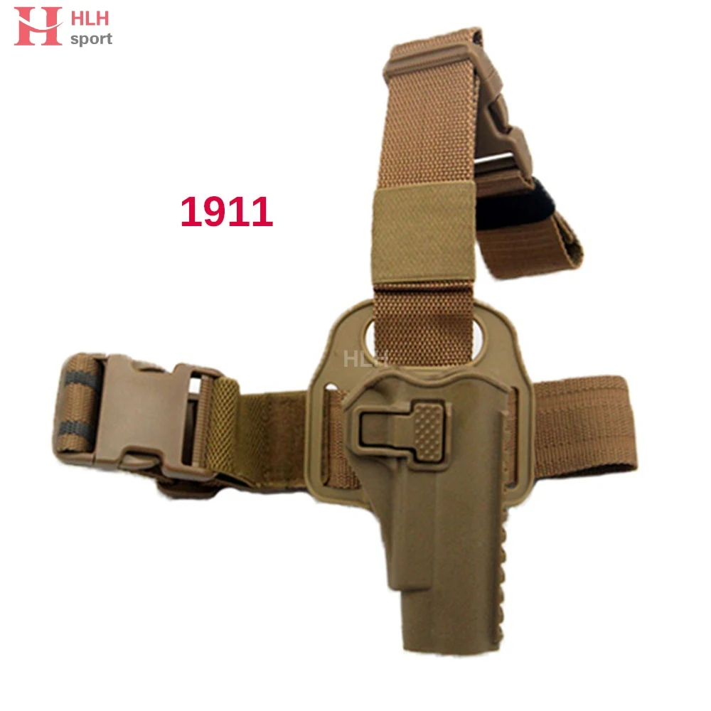 HLHSPORT Регулируемый пистолет кобура общий Тактический 1911 Глок поясная и падение
