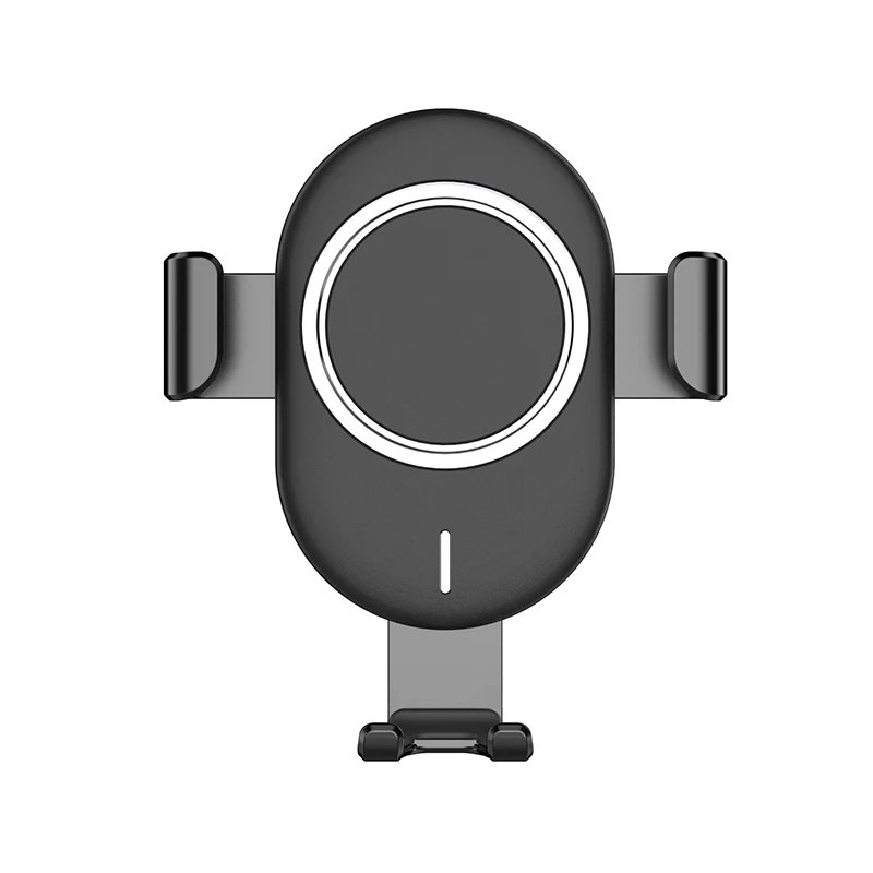 Black add silver SIKAI 10 Вт держатель для телефона с вентиляционным отверстием Qi Беспроводное Автомобильное зарядное устройство с электромагнитной индукцией для iPhone XS Max X 8 для huawei - Тип штекера: Black add silver