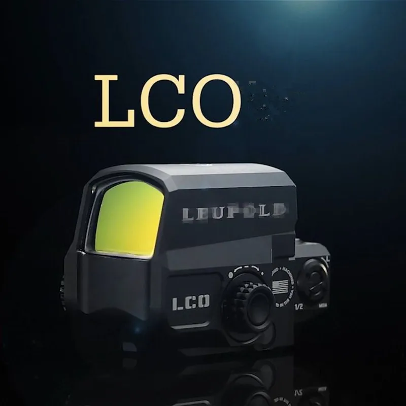 США LCO LP тактический Красный точечный прицел охотничий рефлекторный прицел с 20 мм рейкой голографический прицел HT5-0038