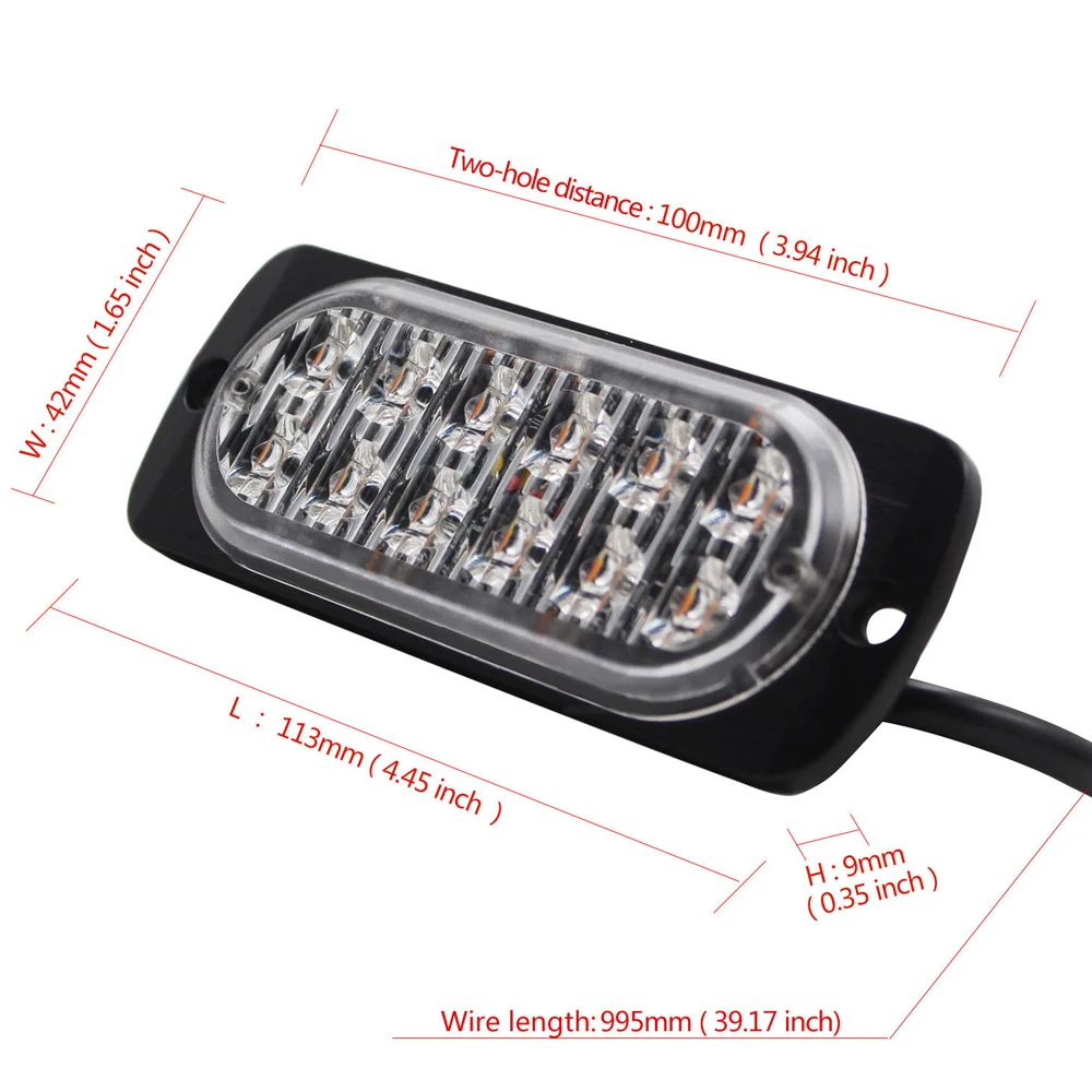 Автомобильный прицеп боковые габаритные стробирующий световой сигнал