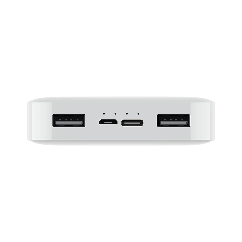 Внешний аккумулятор Xiaomi Power Bank PB200LZM 20000 мАч 2 порта micro USB и type C цвет белый|Внешние
