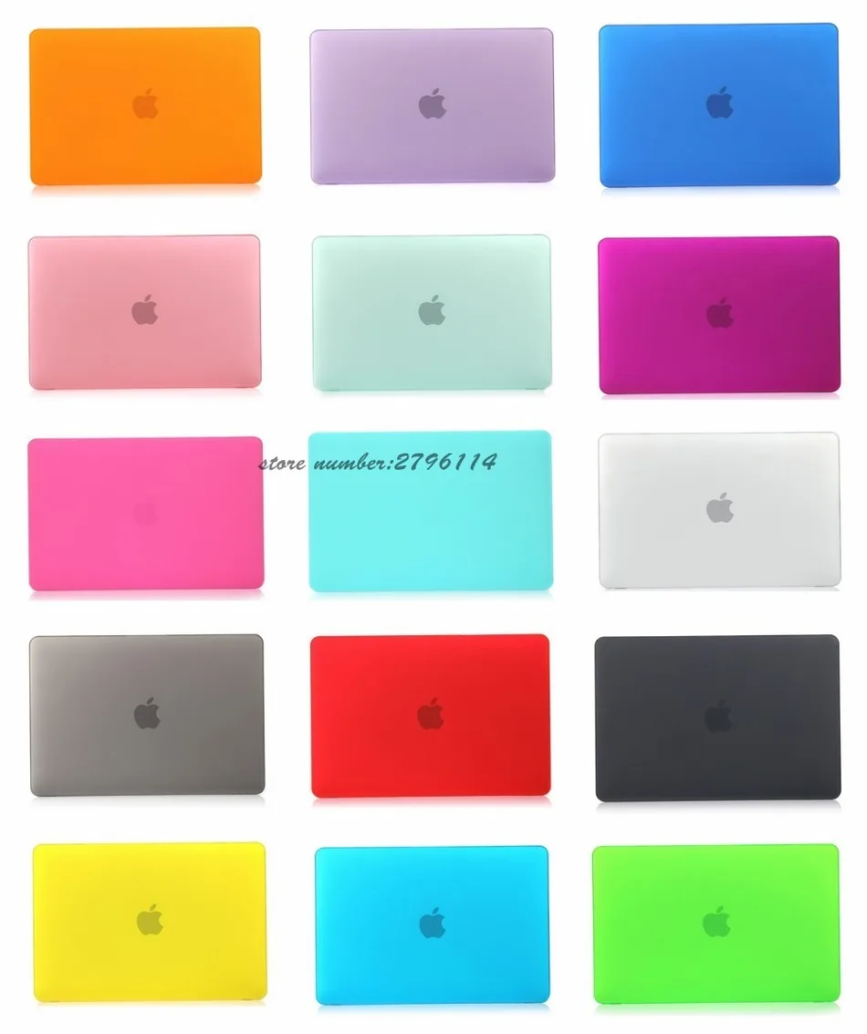 Рождественский подарок! Матовый Жесткий Чехол для Apple Macbook Air 1" 13" Pro 1" 15" Pro с retina 1" 13" 15"