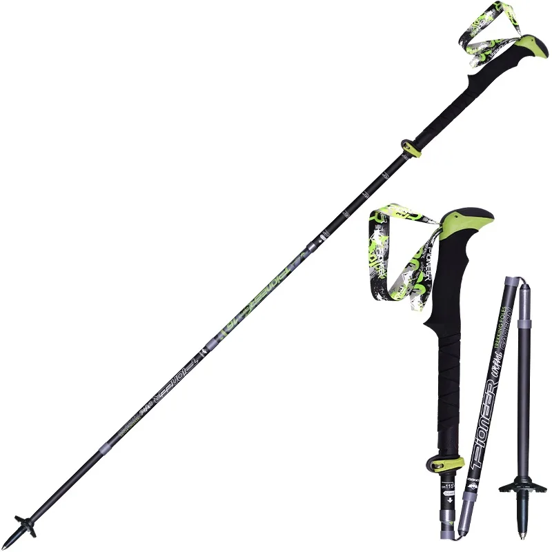 1 пара на открытом воздухе Ultra светильник для лыжных видов спорта и палки из