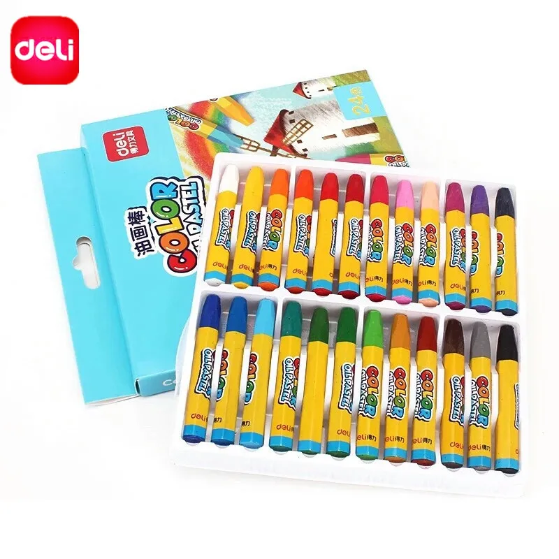 Балык 24 Ассорти Цвета масляная пастель карандаш стик нетоксичные мелки Цветные