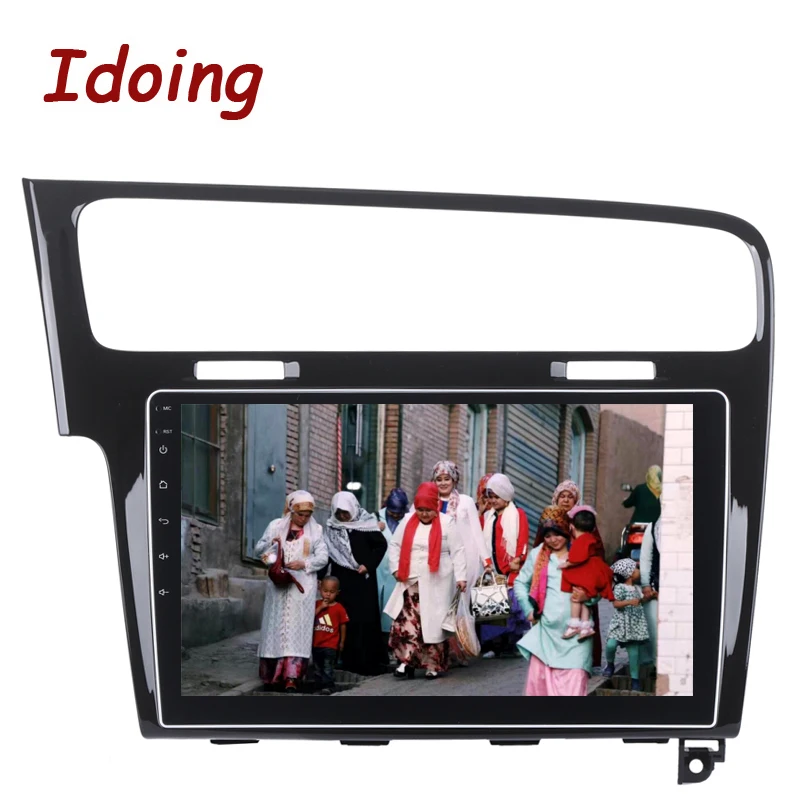 Idoing 1Din 10 2 дюймов Android8.0 Автомобильный GPS Мультимедийный проигрыватель для VW Golf 7 2013