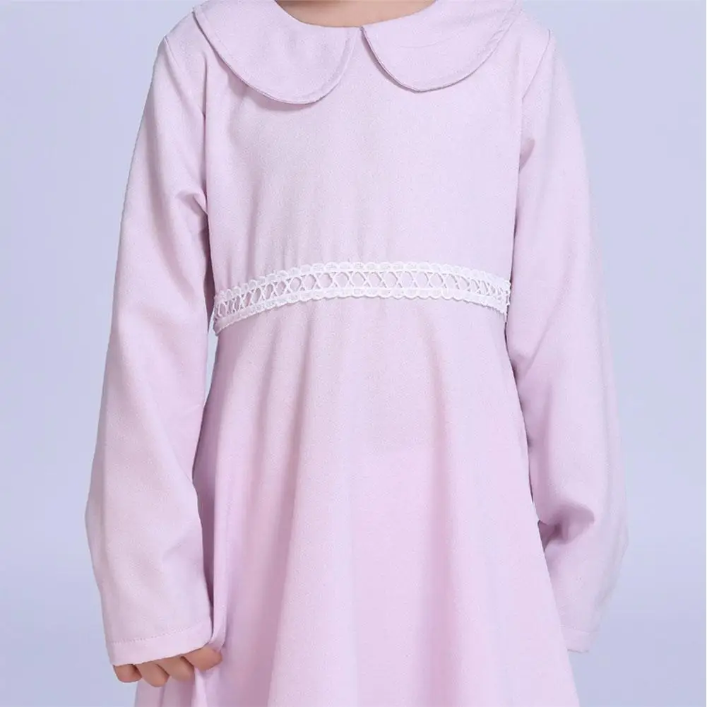 Kidlove платье для девочек с длинным рукавом Симпатичные Фиолетовый сладкий Стиль