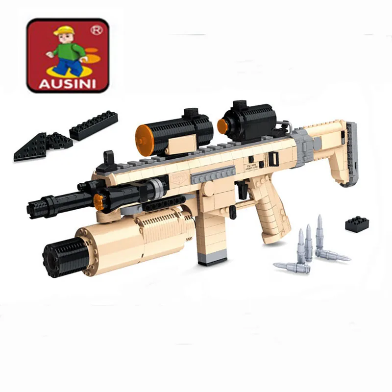 Модель совместимая с серией оружия модели строительные блоки игрушки хобби для