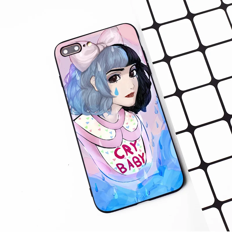 Чехол-накладка M257 Melanie Martinez Crybaby Black Silicone для Apple iPhone 11 Pro XR XS Max X 8 7 6 6S Plus 5 5S 5G SE.