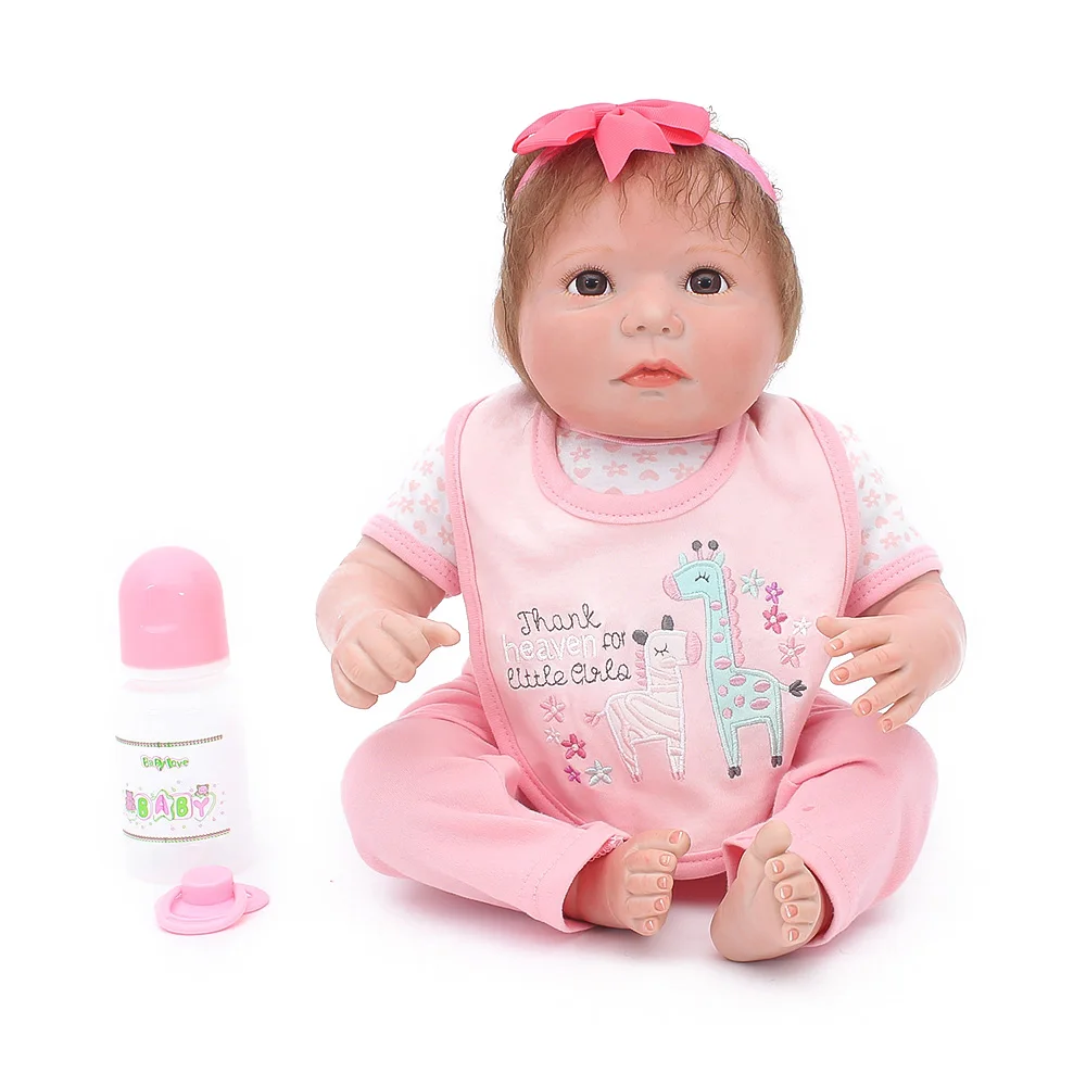 

Bebes reborn silicone reborn babies dolls 20"50cm real newborn fake baby doll reborn toys for child gift bonecas juguetes