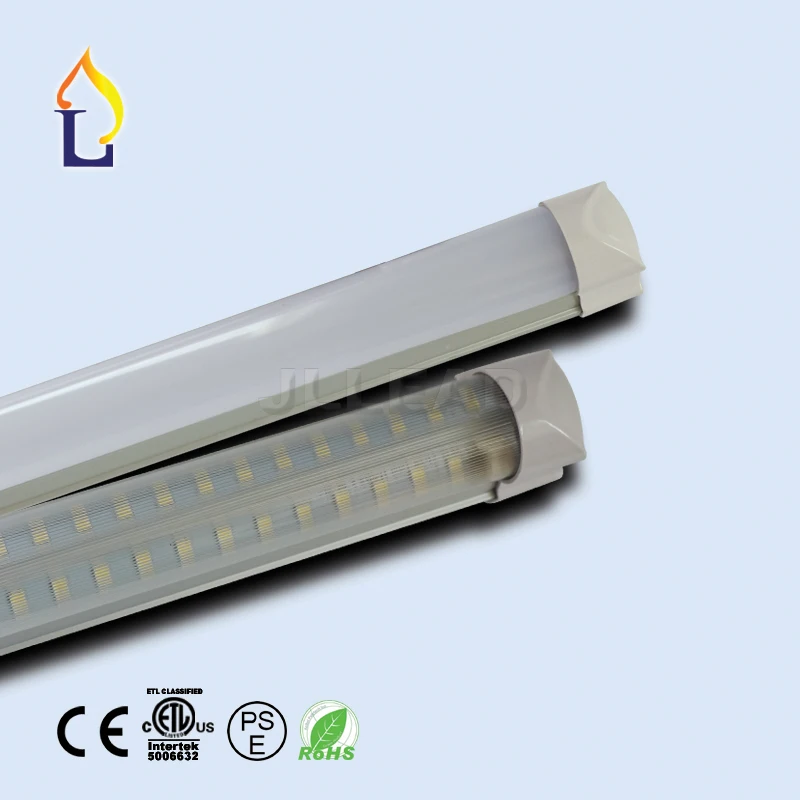 25 Упак. T8 V-shape Интегрированный Светодиодный трубчатый светильник 40W 48W 60W 4ft 5ft 6ft 8ft v