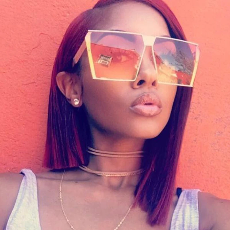 Женские солнцезащитные очки с большими квадратными линзами итальянские бренды